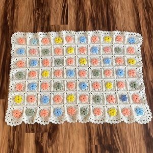 Last chance! Will be donated 6/22! Granny Square Crochet Handmade Afghan